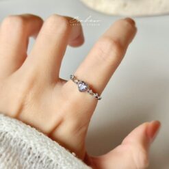 坦桑石925銀戒指(銀托)#21