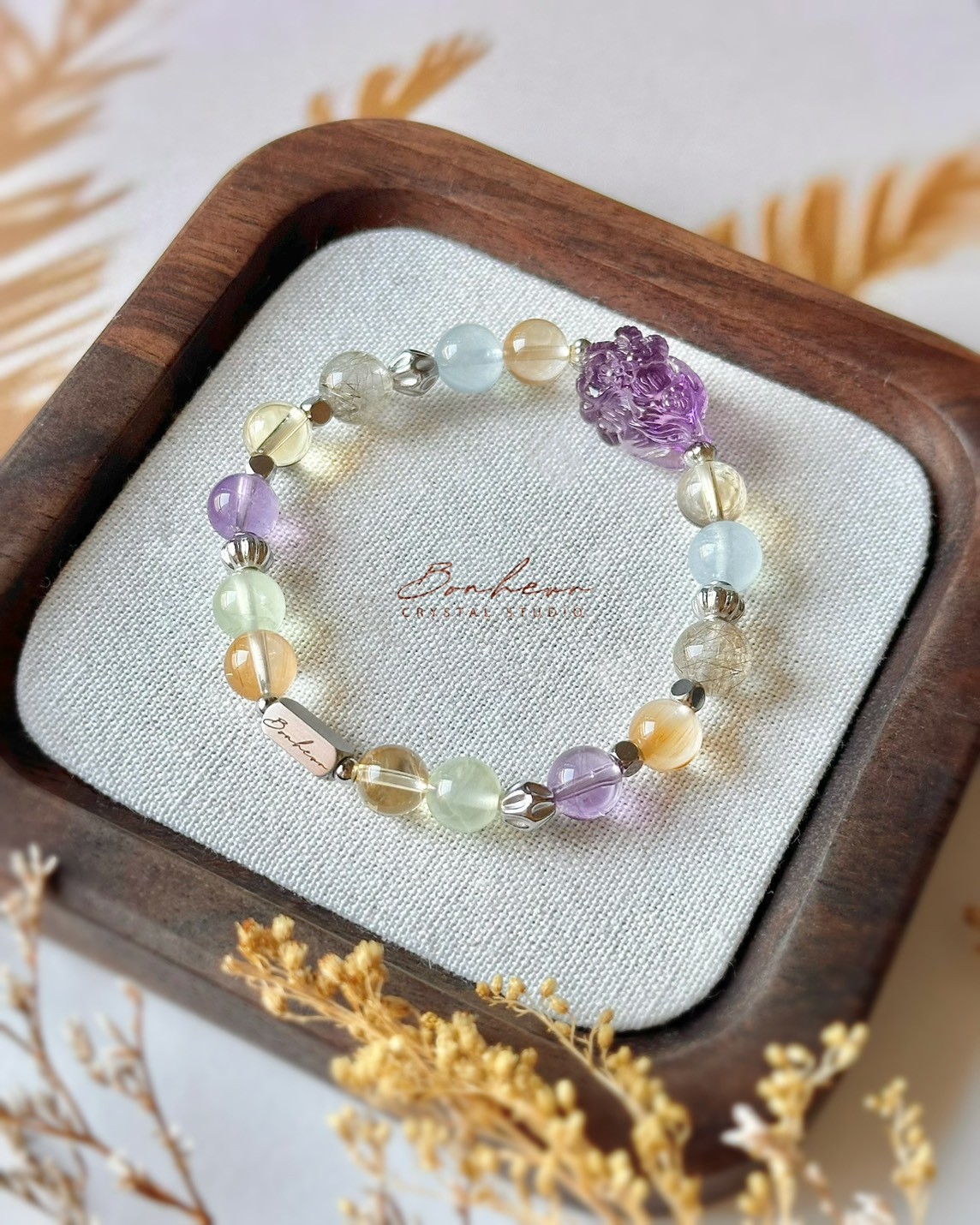 【生命靈數手鍊|柔光系-鈦鋼】六大解析 × 能量補位 × 儀式祈願