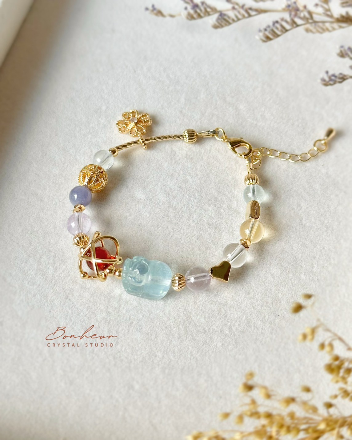 【生命靈數手鍊|柔光系-鍍k金】六大解析 × 能量補位 × 儀式祈願:圖片 5